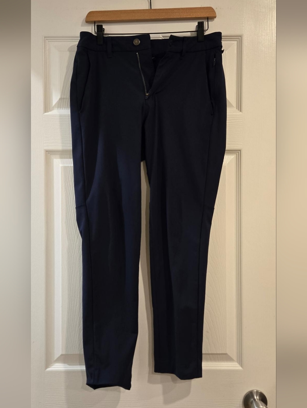 lululemon athletica Men's Navy Performance Chinos, 28x30